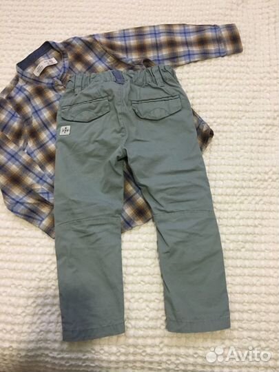 Брюки next, рубашка Zara