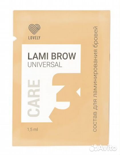Lovely состав №3 для ламинирования бровей 