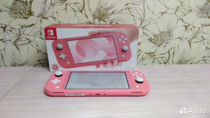 Nintendo switch lite с играми