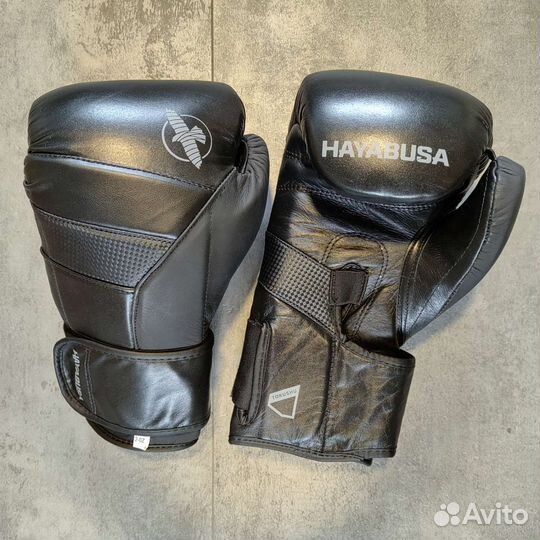 Боксерские перчатки hayabusa black хаябуса
