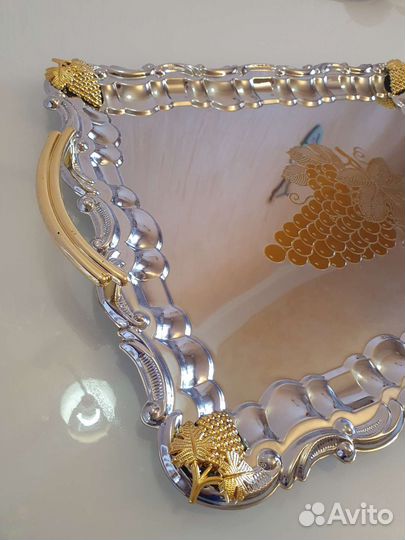 Поднос металлический СССР