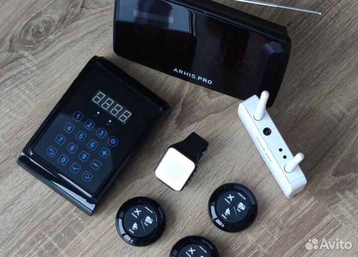 Пейджер вызова секретаря, кнопка вызова персонала