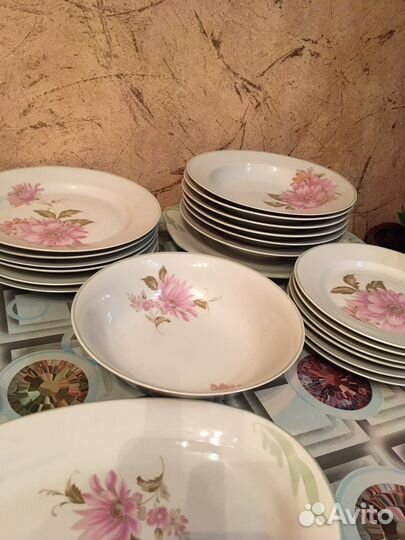 Сервиз столовый дулево Пион