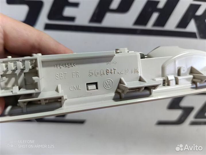 Плафон салона Volkswagen Passat B8 1.4 CZE 2015