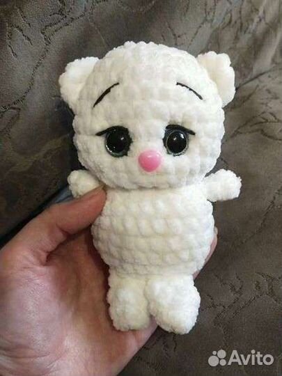 Котёнок - игрушки амигуруми