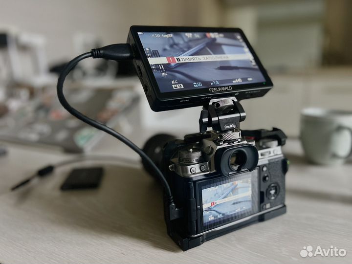 Кабель для монитора 30см hdmi - microhdmi