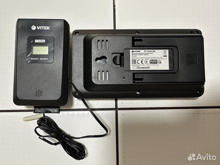 Метеостанция vitek VT-3532 BK