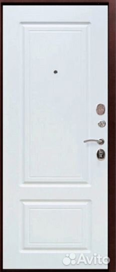 Металлические двери под ключ