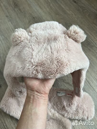 Комплект шапка, шарф