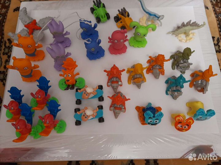 Игрушки из киндера, скрепыши