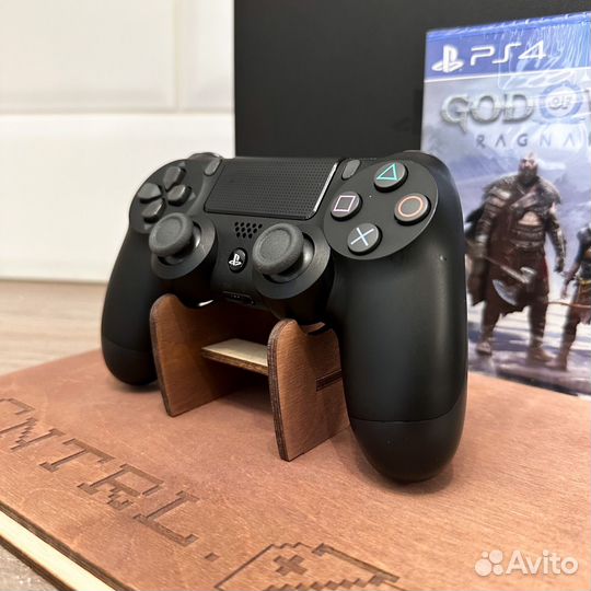 Sony PS4 Slim +God Of War Ragnarok +2 Джойстика
