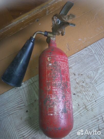 Огнетушитель углекислотный оу-2