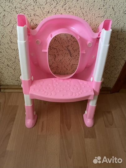 Сидушка на унитаз со ступенькой