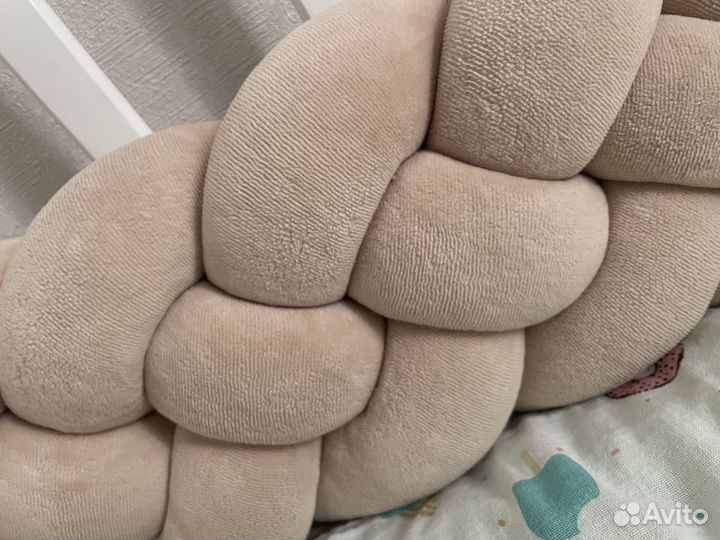 Бортик косичка