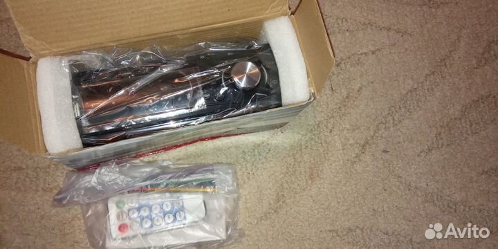 Автомагнитола 1 din,USB, AUX,вход ISO,Bluetooth