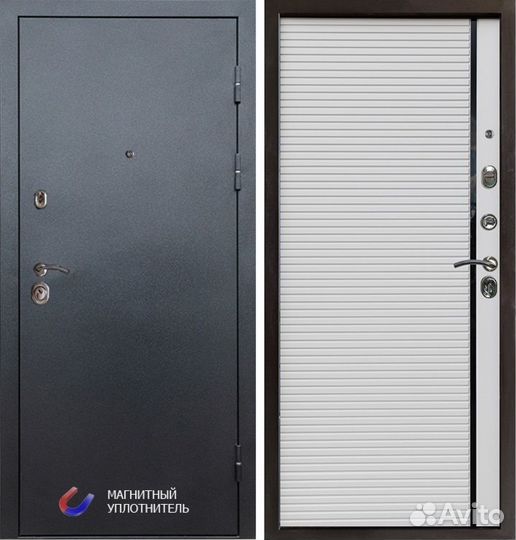 Входная дверь Сенатор Регион фл-248 Белый матовый