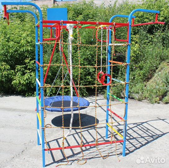 Спортивный комплекс Микро гнездо с сеткой