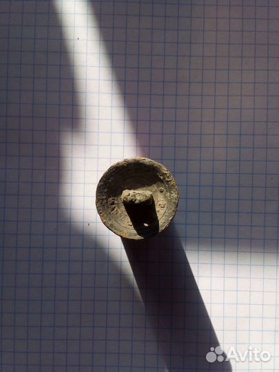 Пуговица 3 Франция Крымская война 3-й полк егерей