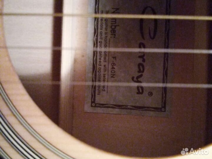 Акустическая гитара Caraya F-640N