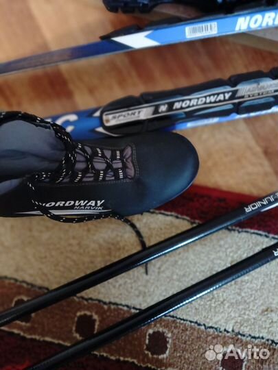 Лыжи беговые с Ботинками