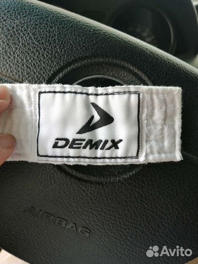 Белый пояс Demix для кимоно доги карате