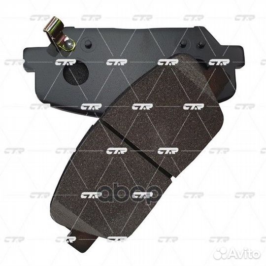 Колодки тормозные дисковые GK0553 CTR