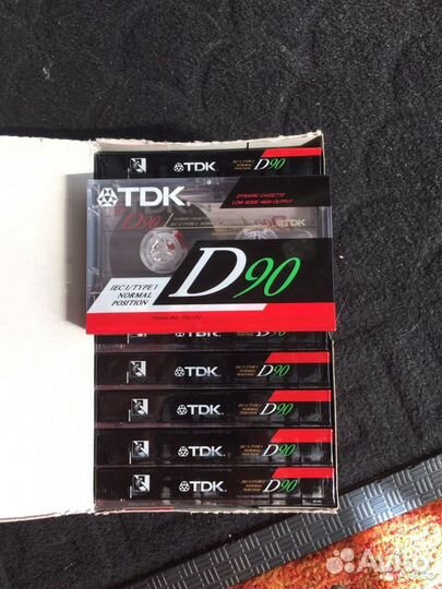 Аудиокассеты TDK D90