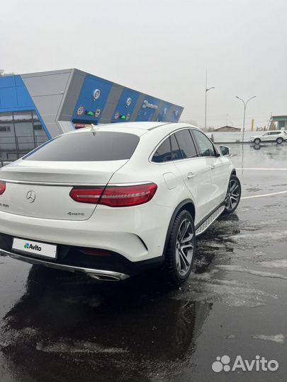 Mercedes-Benz GLE-класс Coupe 3.0 AT, 2016, 84 000 км