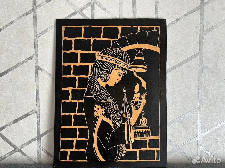 Интерьерная картина ручная работа