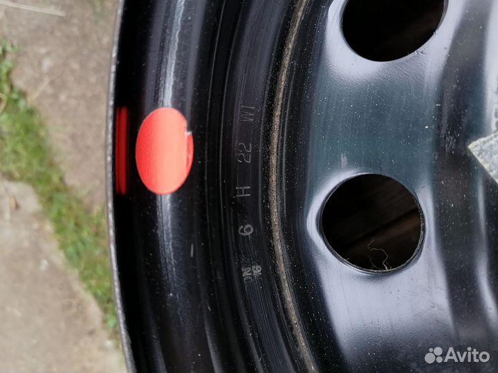 Диск колёсный R15 железный chevrolet lacetti