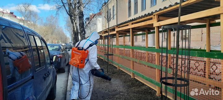 Акарицидная обработка от клещей