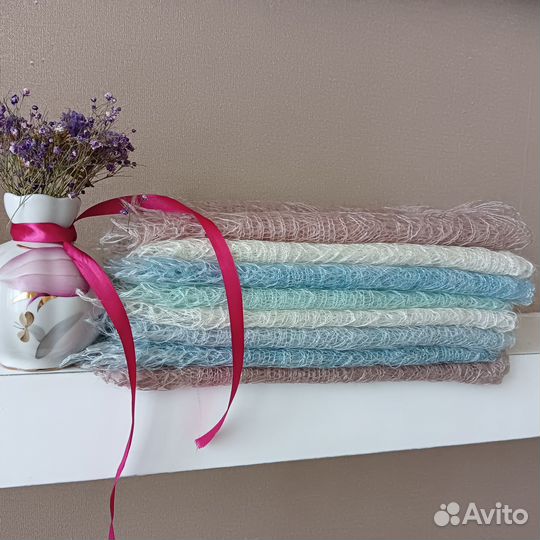 Пуховые изделия. Палантин. Новый