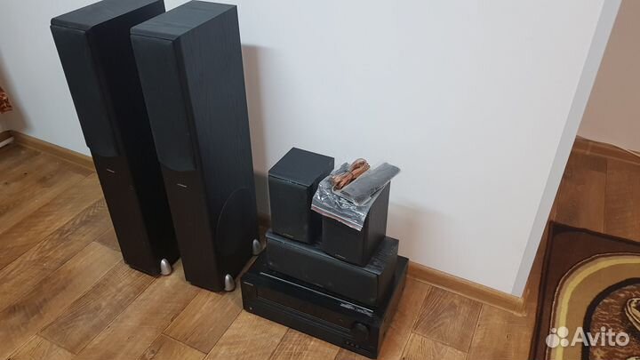 Ресивер + колонки 5.1