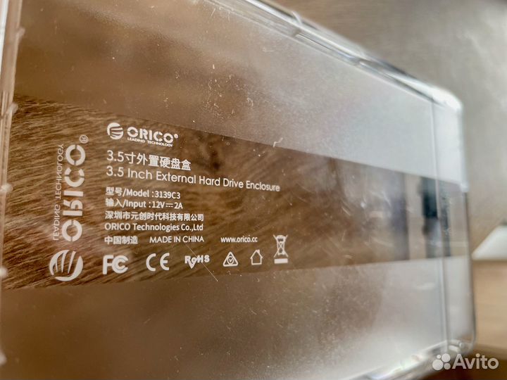 Корпус orico для жестких дисков 3.5