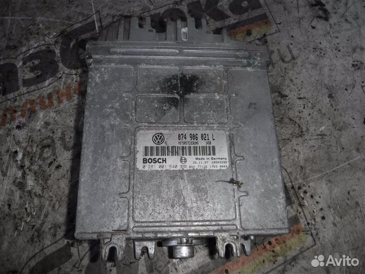 Блок управления двигателем эбу Volkswagen Transpor