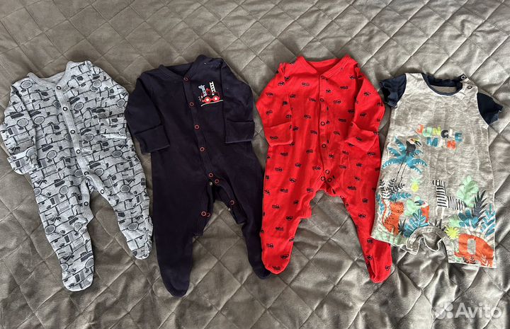 Вещи пакетом на мальчика 62 68 74 80