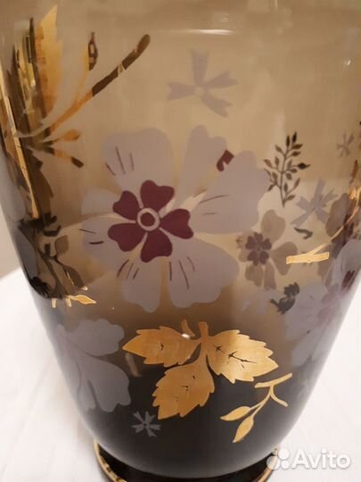 Ваза Bohemia Чехословакия