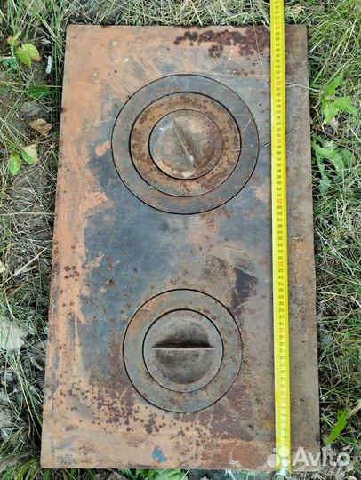 Плита и дверца для печей