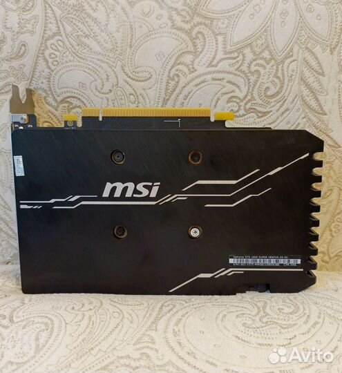 Видеокарта MSI GeForce GTX 1660 super ventus XS OC