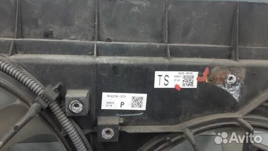 Вентилятор радиатора toyota avensis T27 (BUK17KE01