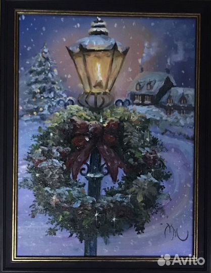 Картина маслом на холсте