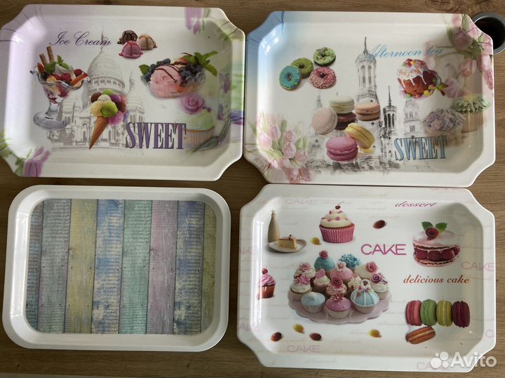 Пластиковые подносы бу