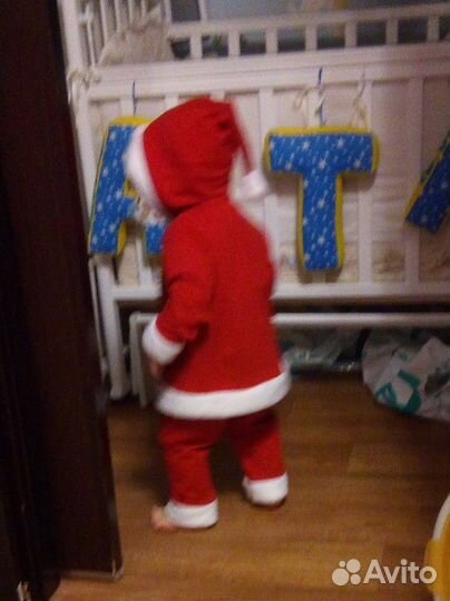Костюм деда мороза для малыша