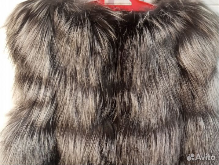 Жилет из чернобурки