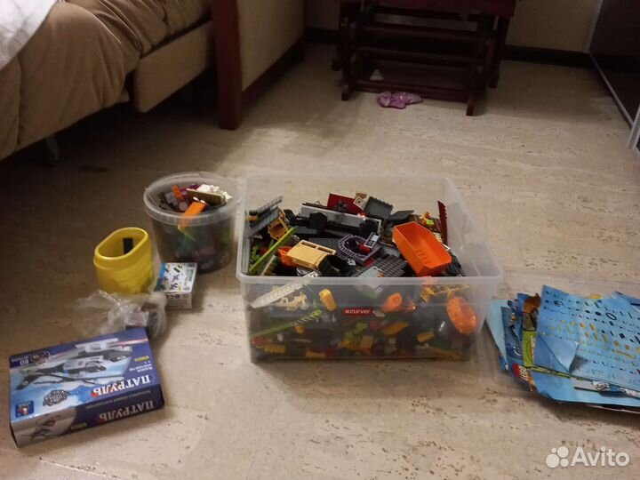 Лего мелкие детали ассорти