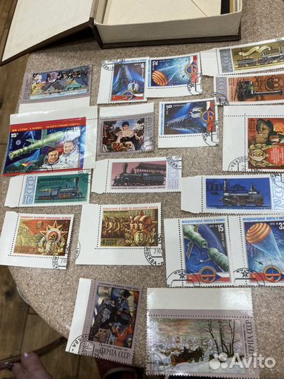 Продаю марки времён СССР. Примерно, 120 шт