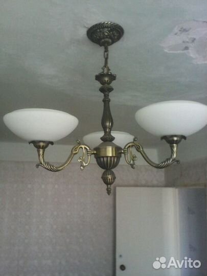 Люстра металл