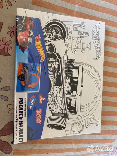 Краски с рисунком новые