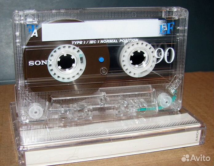Аудиокассета Sony EF 90 новая запечатанная