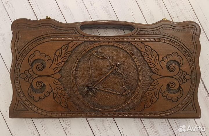 Нарды резные Зодиак Стрелец